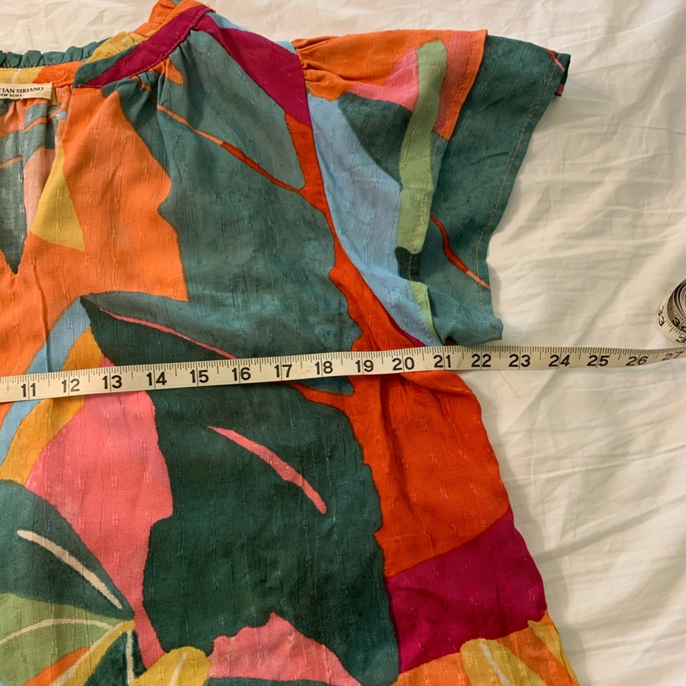 Christian Siriano Multicolor Abstract Blouse - Picture 5 of 6